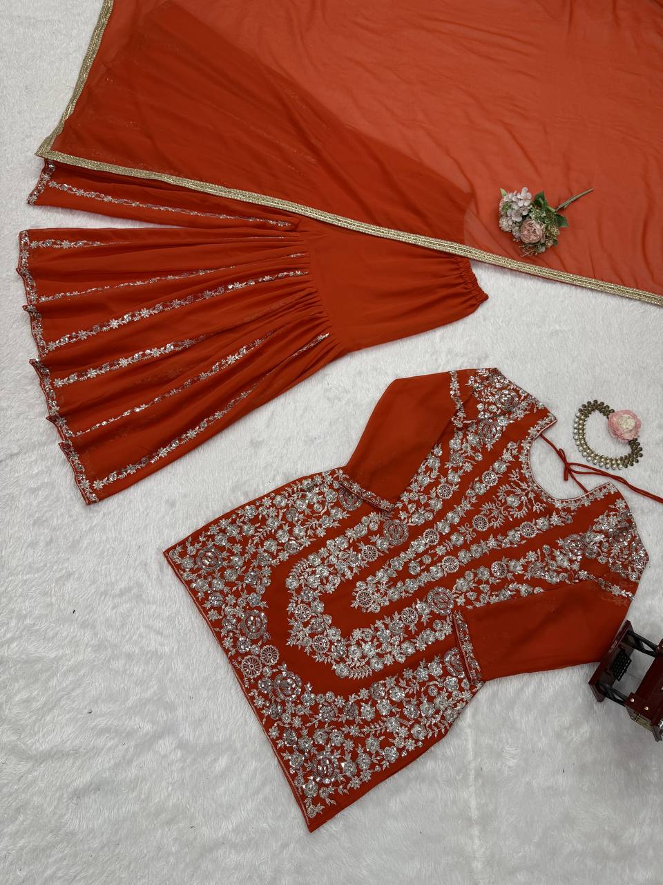 Traditional Vibes Sharara Suit with Dupatta