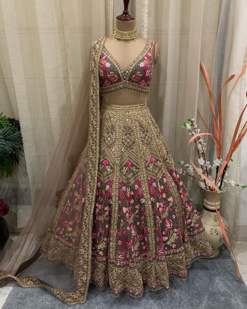 Party Wear Georgette Lehenga Choli