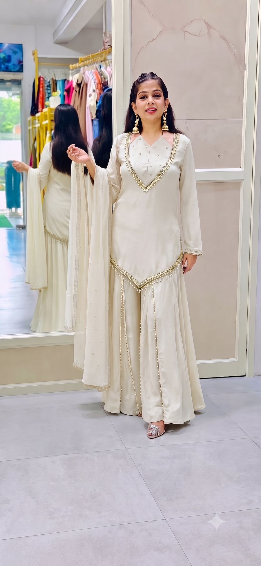 Festive Party Wear 3-Piece Suit Set