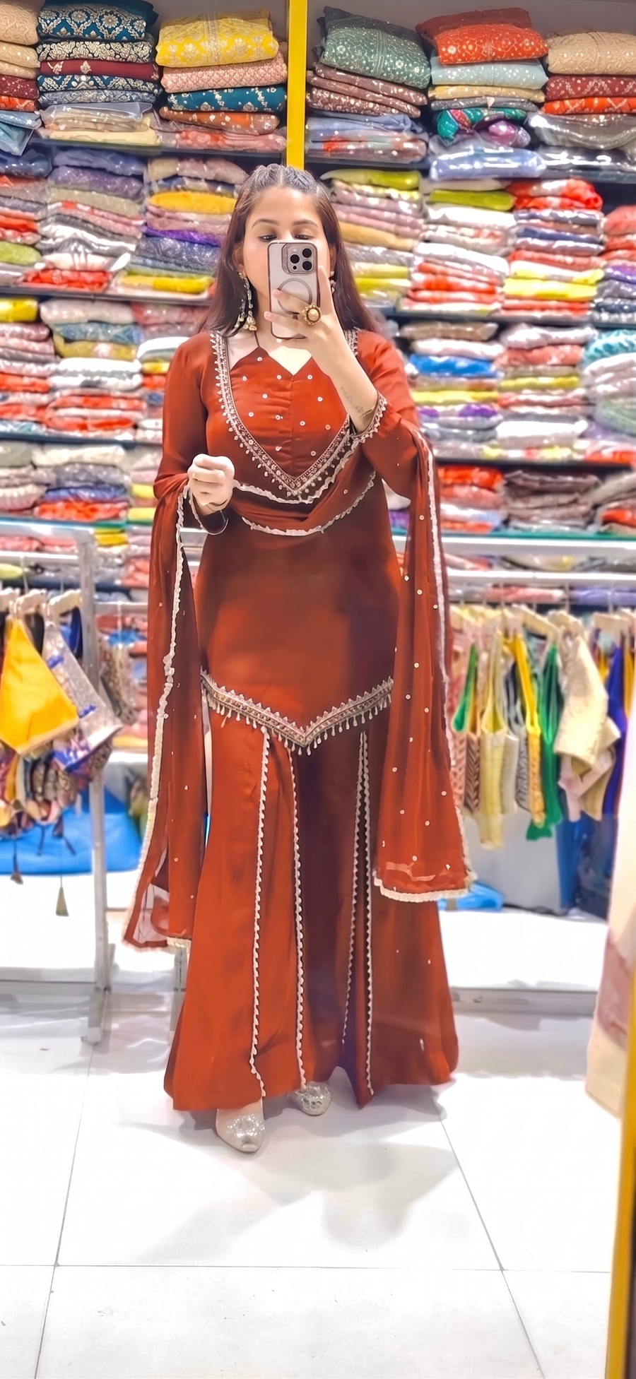 Festive Party Wear 3-Piece Suit Set