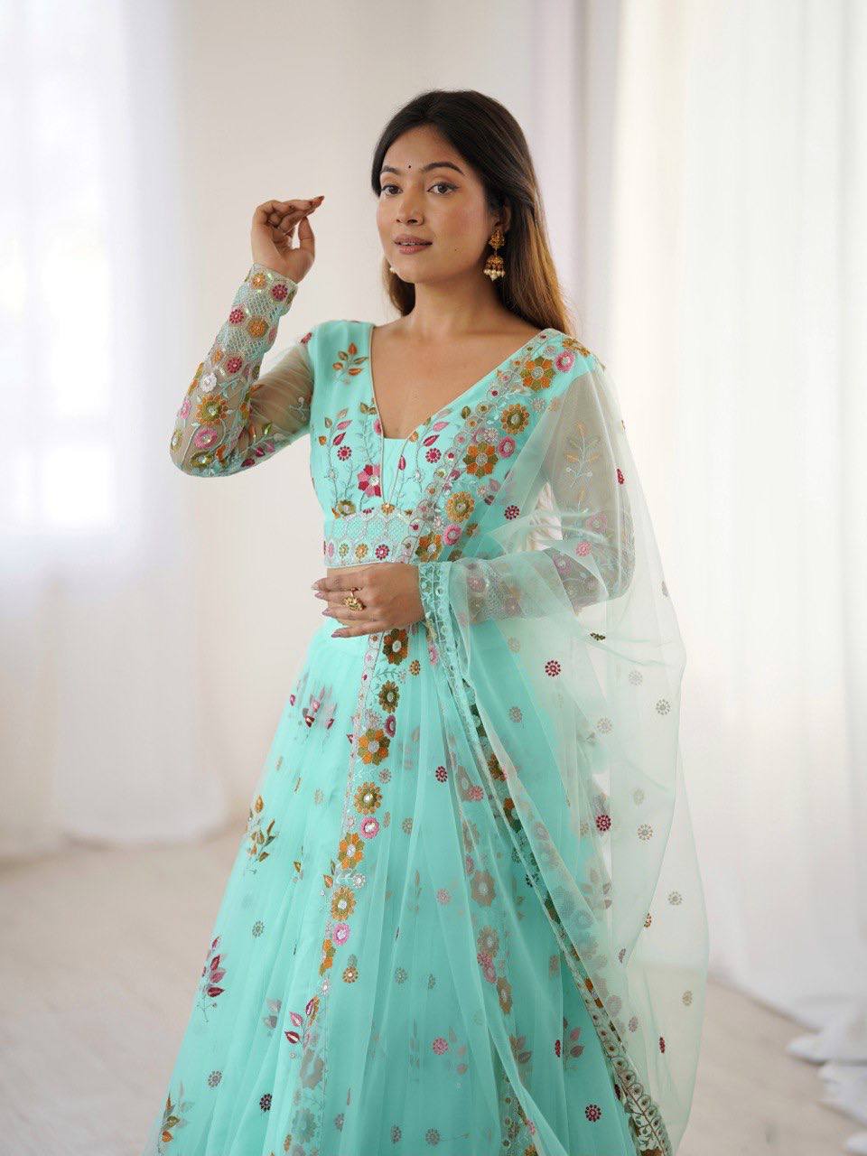 Soft Net Beauty Perfect for Every Occasion Lehenga Choli
