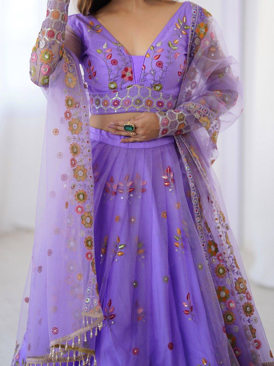 Soft Net Beauty Perfect for Every Occasion Lehenga Choli