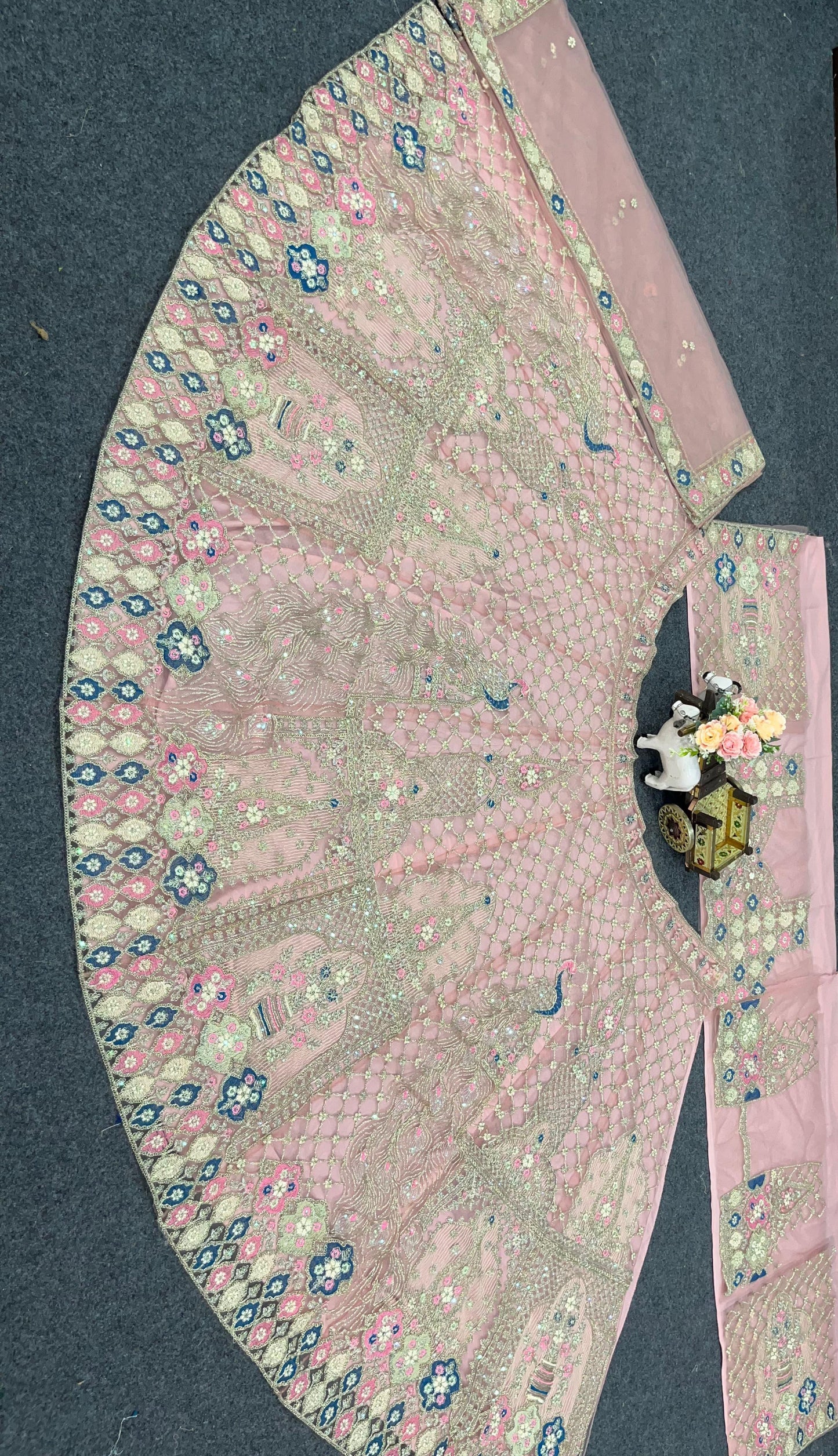Party Wear Soft Net Sequence Work Lehenga Choli