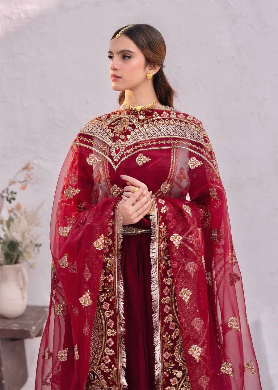 Fully Stitched Georgette Sequence Work Double Layer Gown With Dupatta