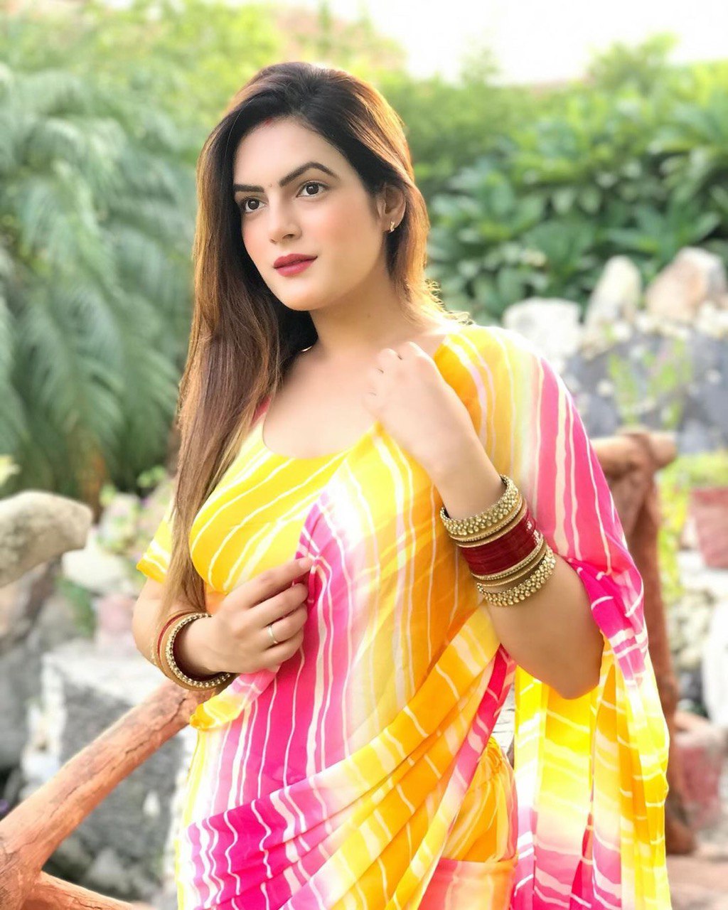 1 Minutes Ready To Wear Malay Silk Saree with Stitched Blouse