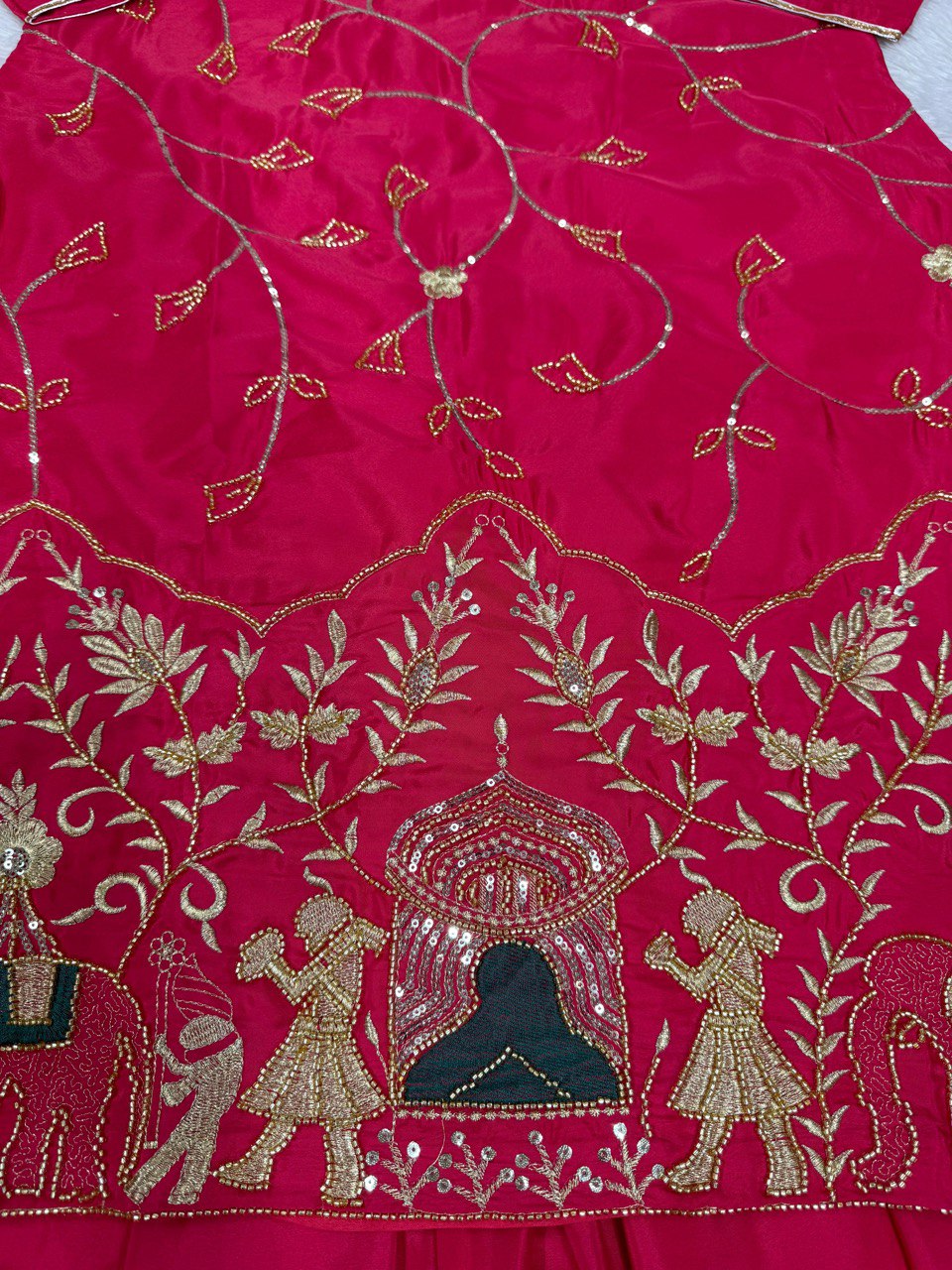 Designer Fully Stiched Lehenga Top With Dupatta 3 Colours