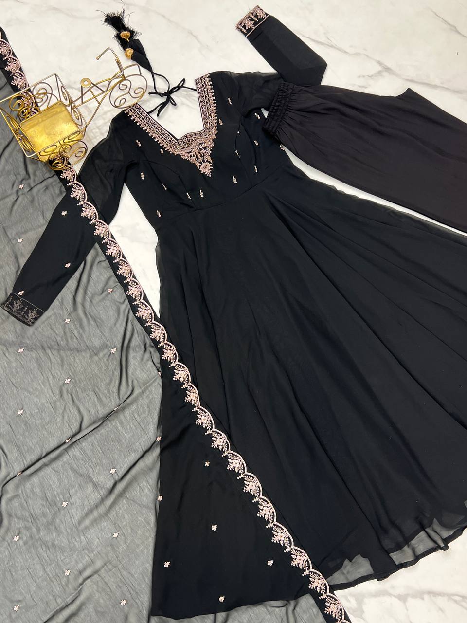 Wedding Wear Fully Stiched Anarkali Dress