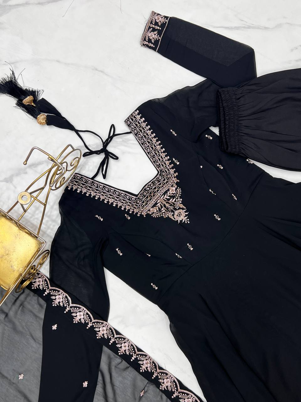 Wedding Wear Fully Stiched Anarkali Dress