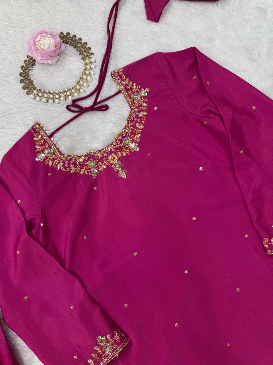 New Designer Wedding Top Lehenga & Dupatta Set 2 Colours