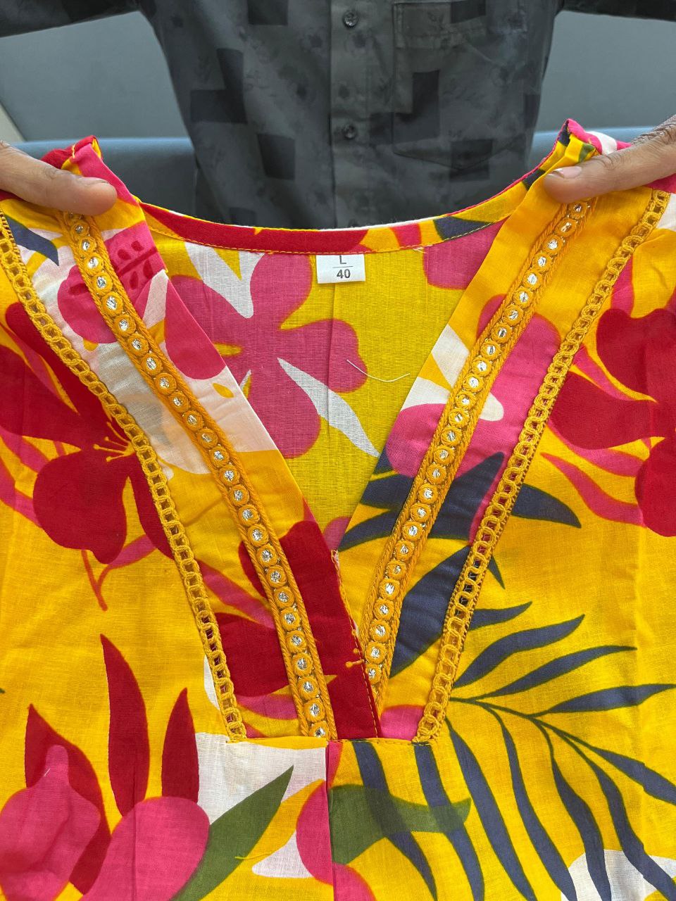 Digital Print Cotton Co-ord Set 2 Colours