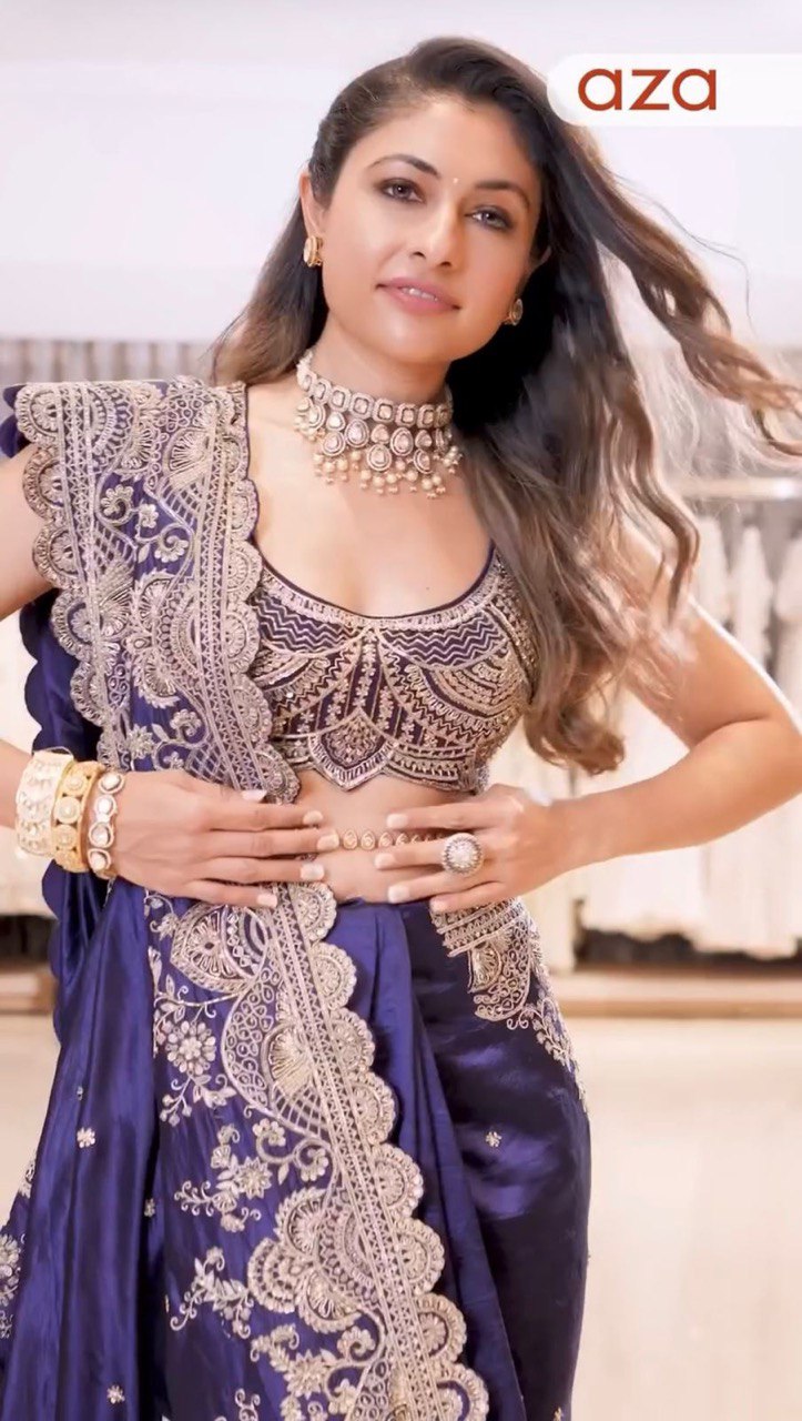 Designer Heavy Codding & Sequence Work Saree