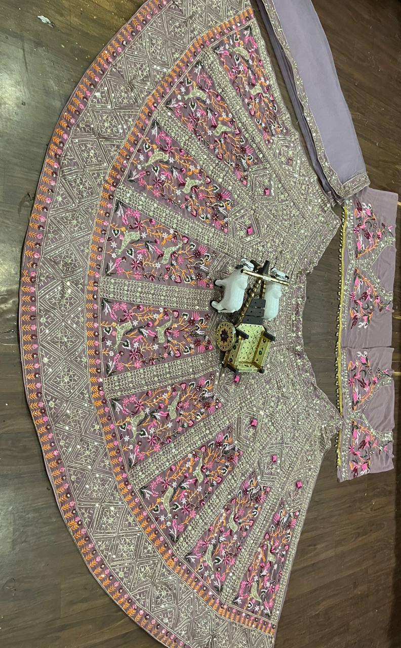 Party Wear Georgette Lehenga Choli
