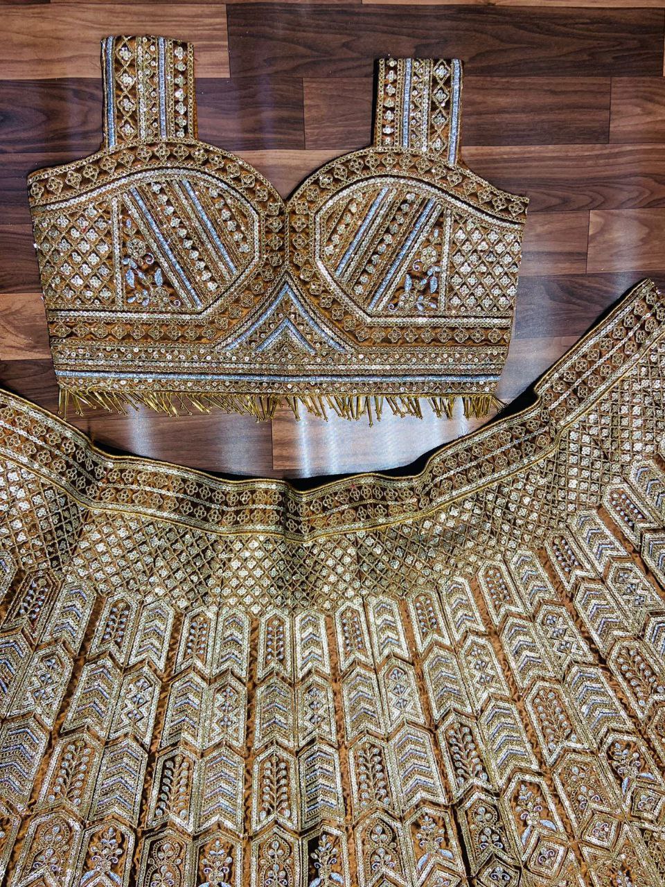 🙏With Happy Customer Review🎉✨ Wedding Wear Silk Embroidered Lehenga Choli