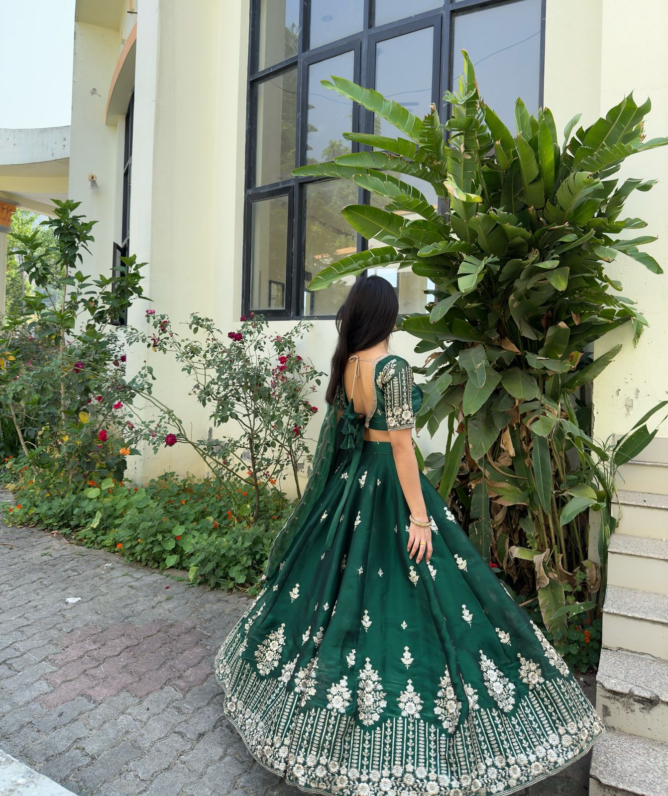 Party Wear Jimmi Chu Silk Sequence Work Lehenga Choli
