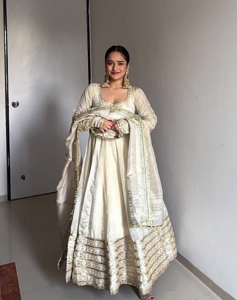 Attractive Designer Anarkali Suit For Festival Wedding Season