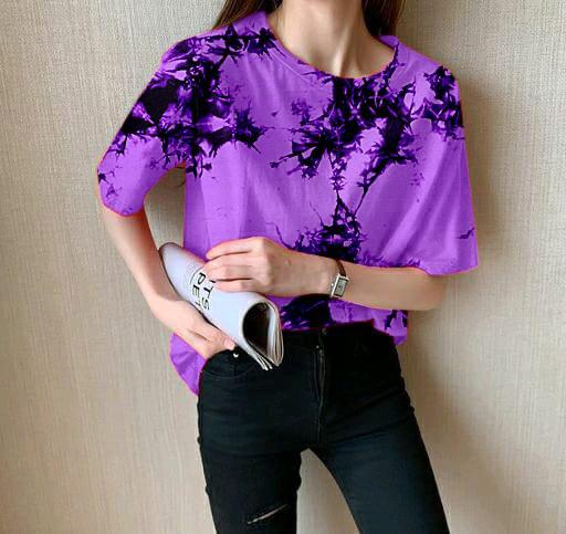 Appealing Imported Printed Design Tshirt For Women