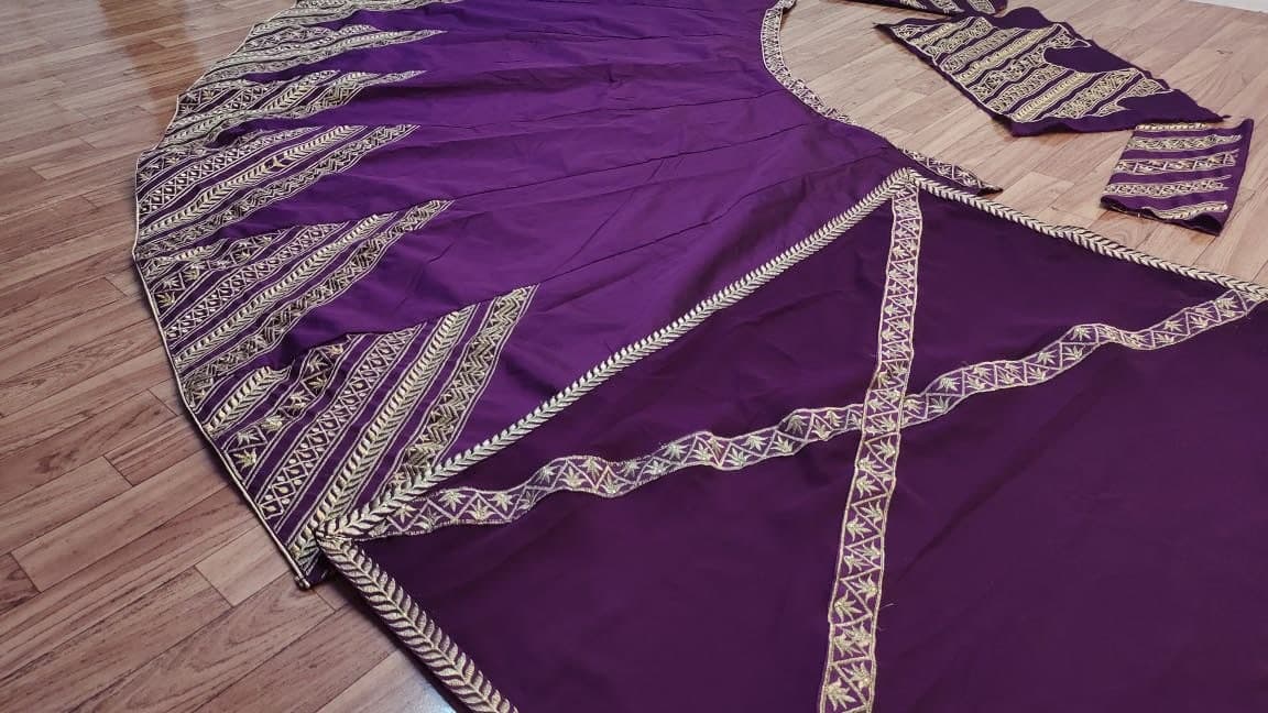 Incrideble Taffeta Silk Embroidered Work Lehenga Choli For Wedding Wear