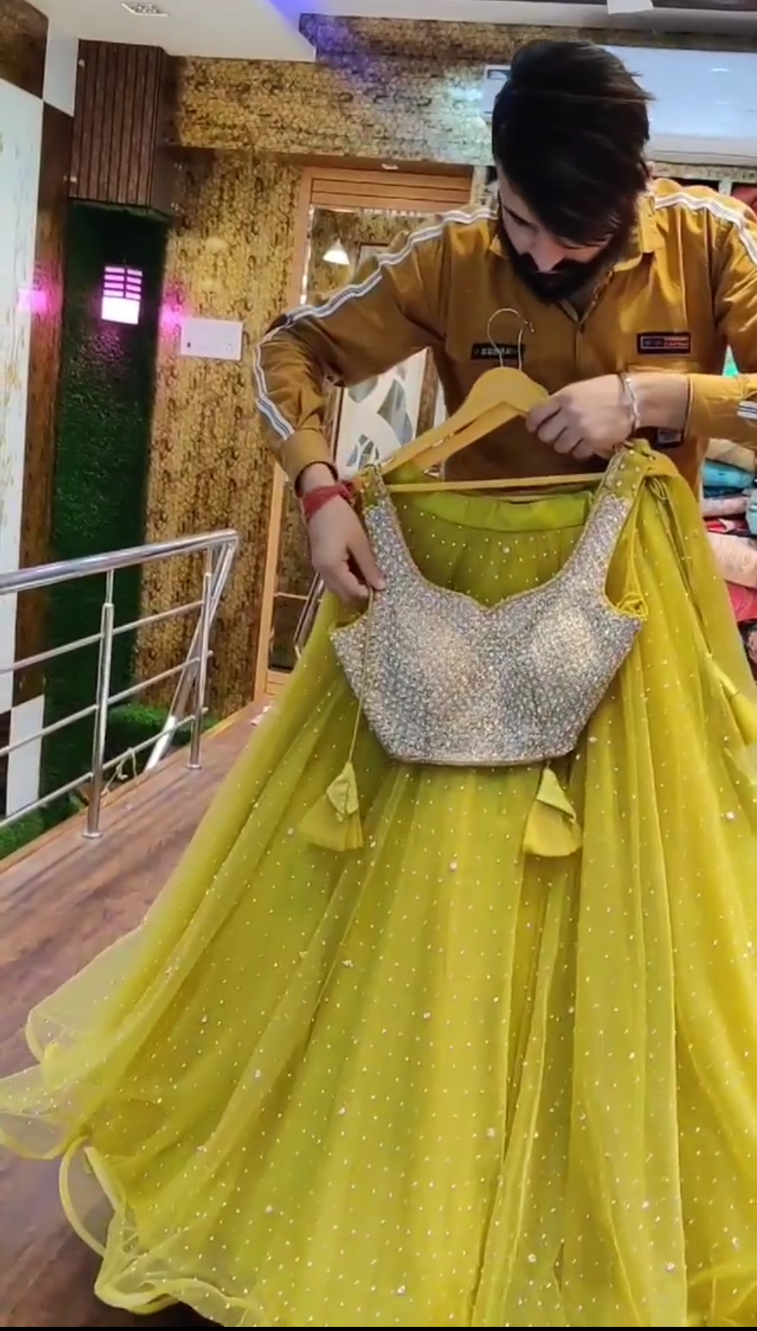 Unique Lemon Yellow Soft Net Semi Stitched Designer Lehenga Choli For Girls