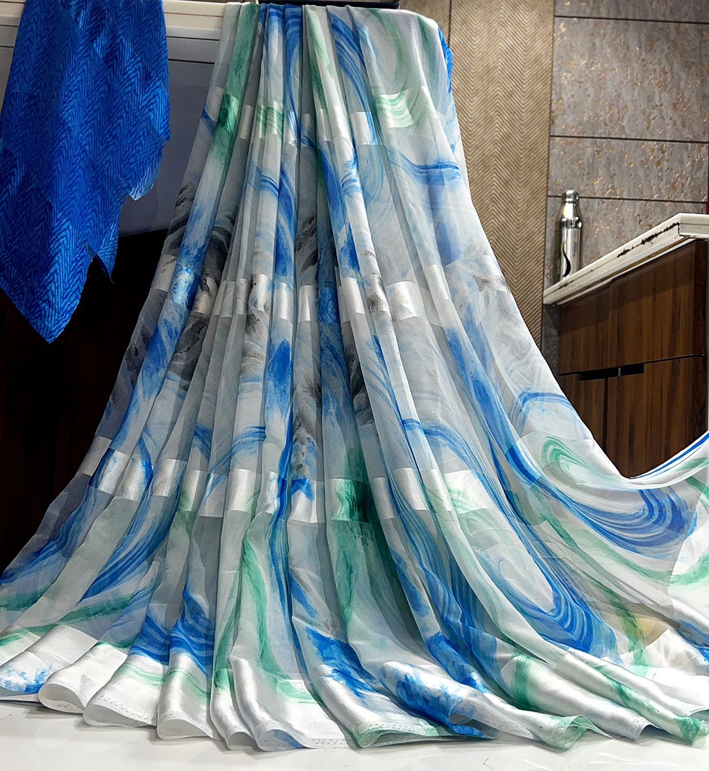 Regular Wear Satin Silk Saree For women
