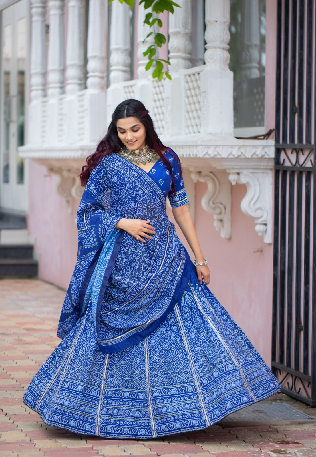 Wedding Wear Silk Printed Lehenga Choli