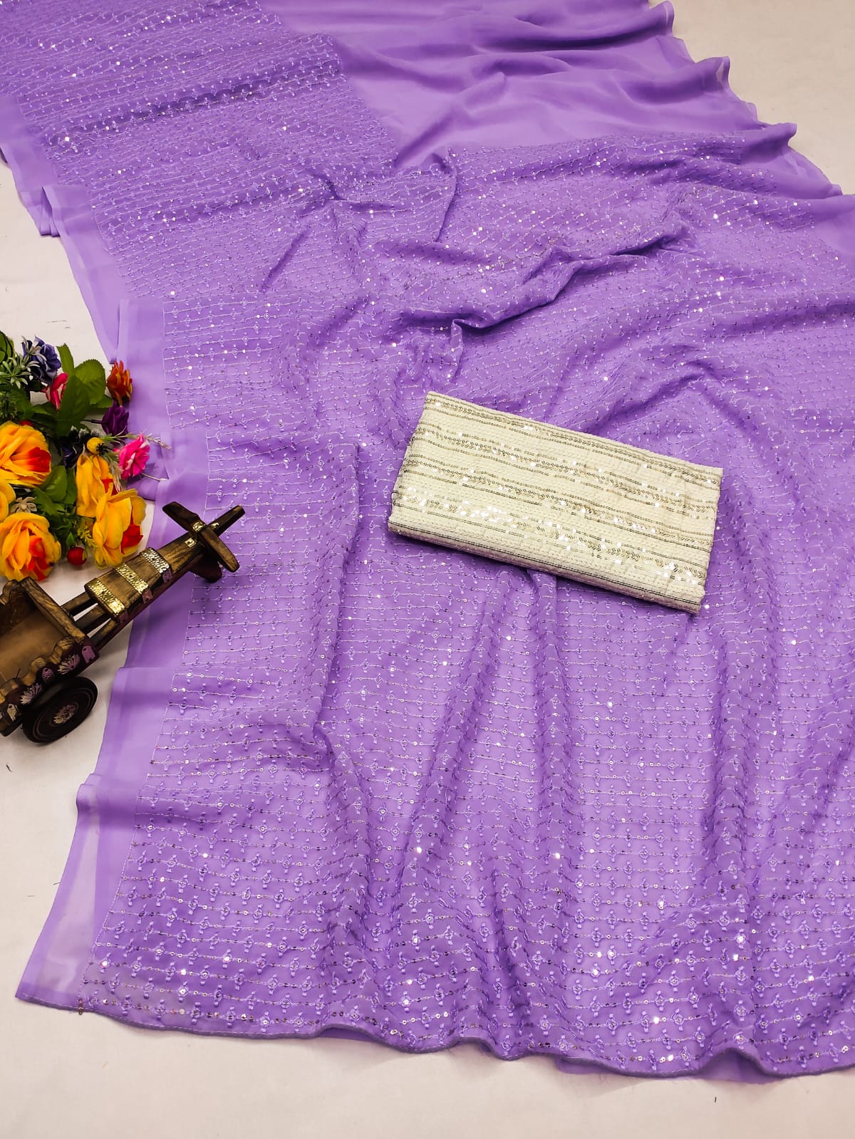 Party Wear Lovely Look Saree Festival Wear Saree For Women