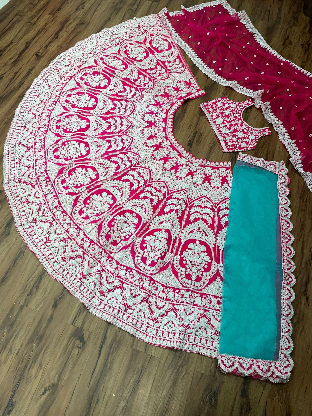 Function Wear Wear Rani Pink Color Tapeta Heavy Coading Work Lehenga Choli For Women
