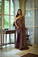 Load image into Gallery viewer, Most Beautiful Georgette Fabric With Heavy Sequence Work Saree
