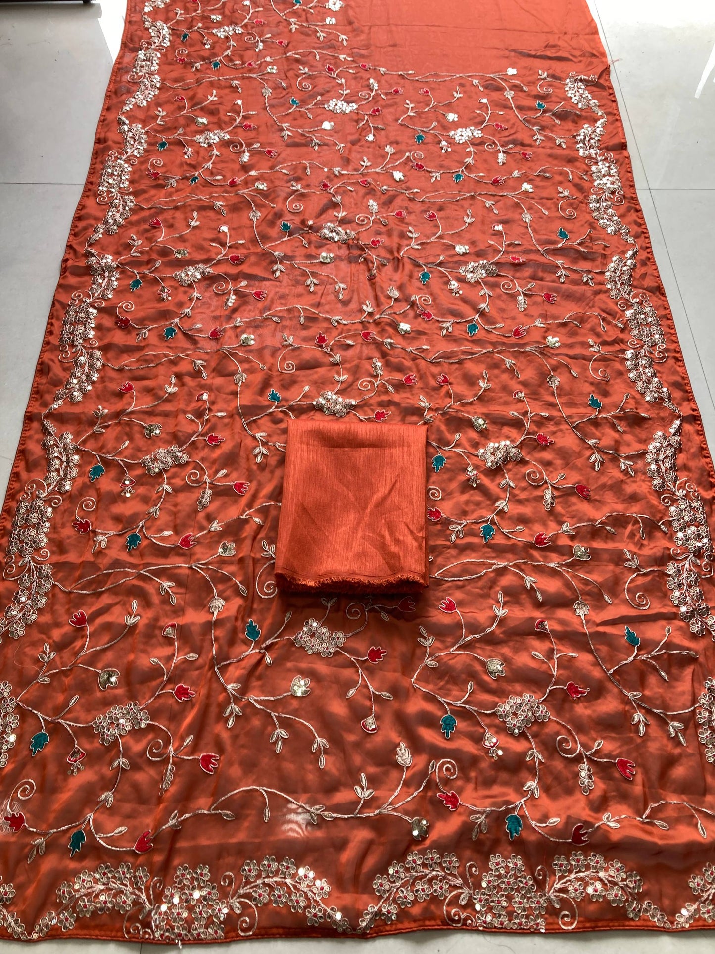 Party Wear Wedding Collection  Rangoli Silk Saree