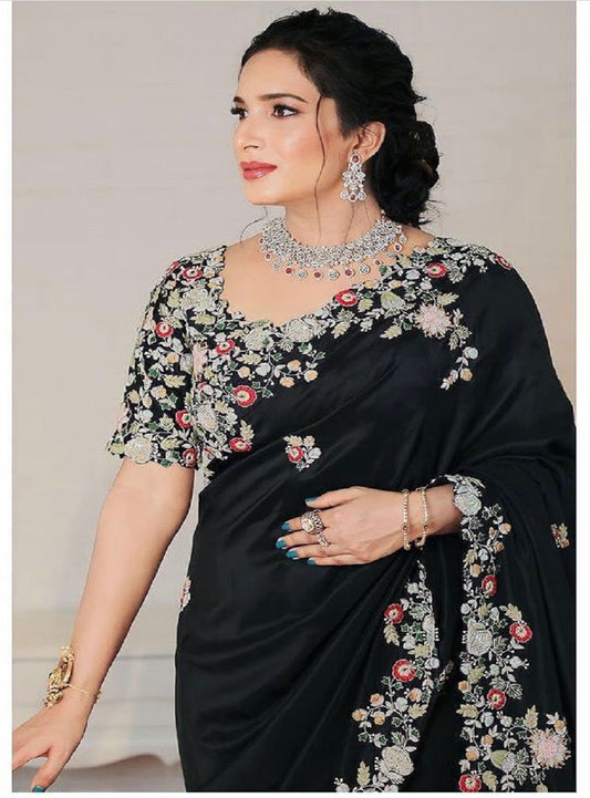 Party Wear Soft Georgette Saree