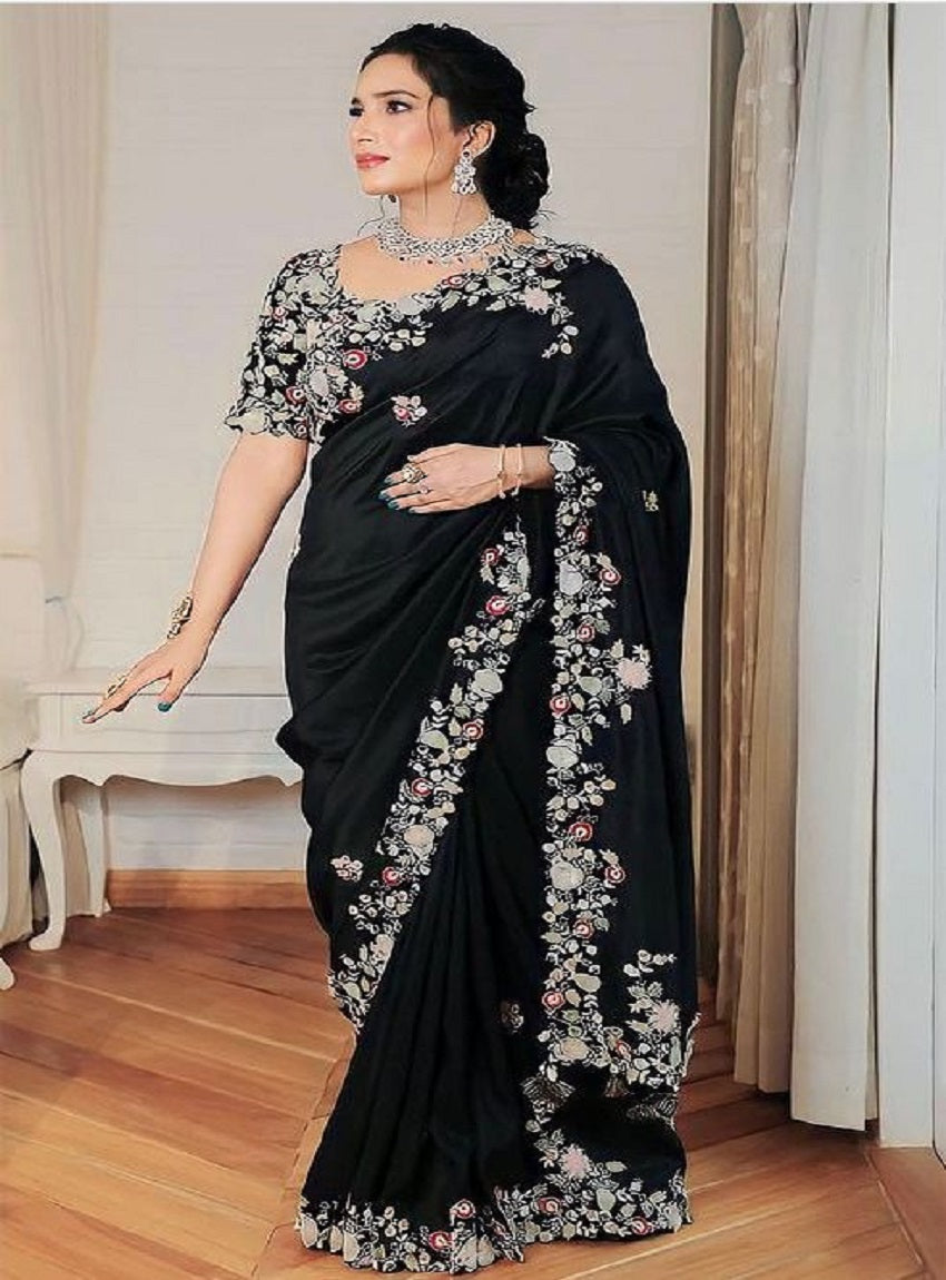 Party Wear Soft Georgette Saree