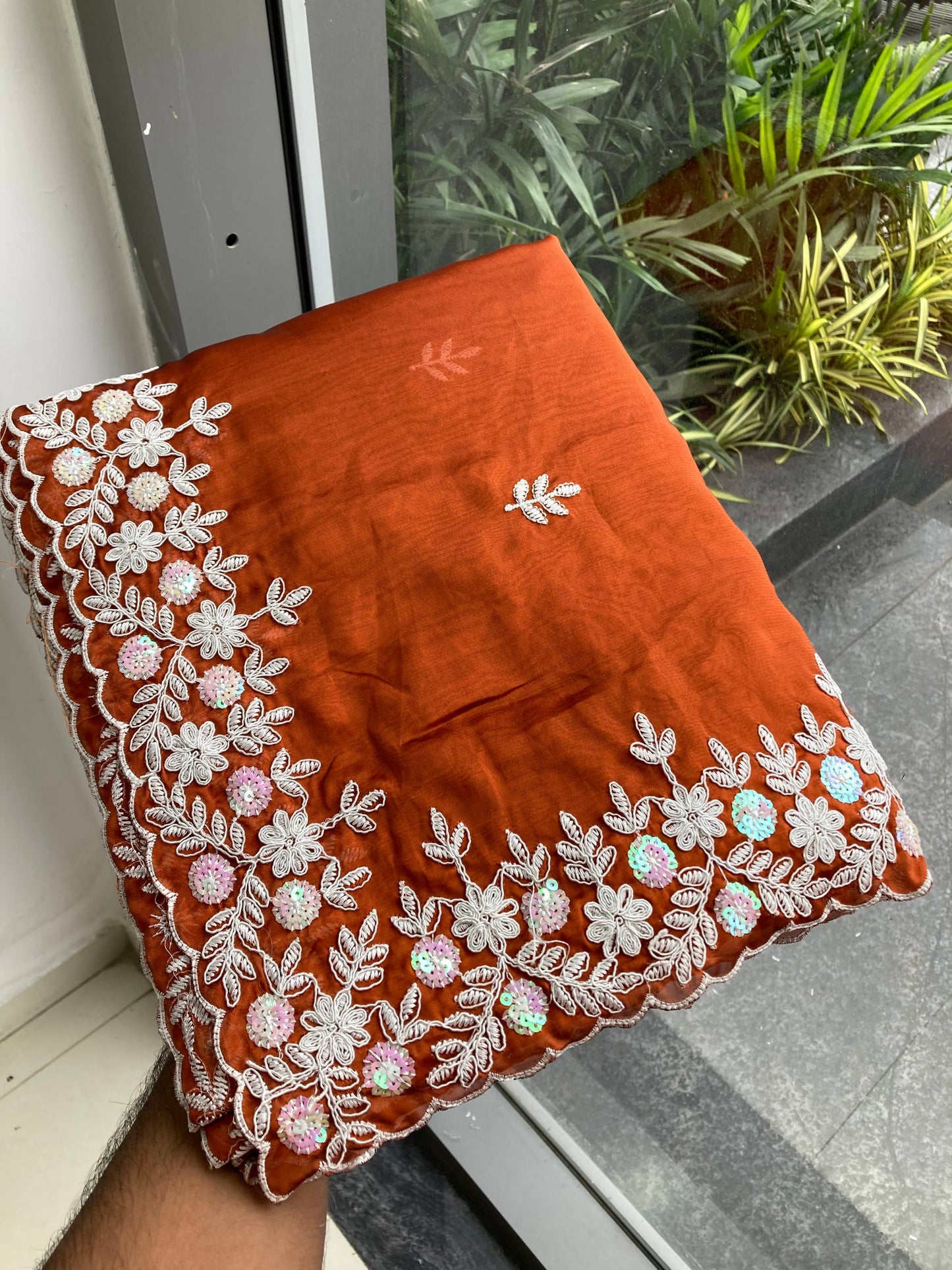 New Latest Party Wear Soft Rangoli  Silk Saree