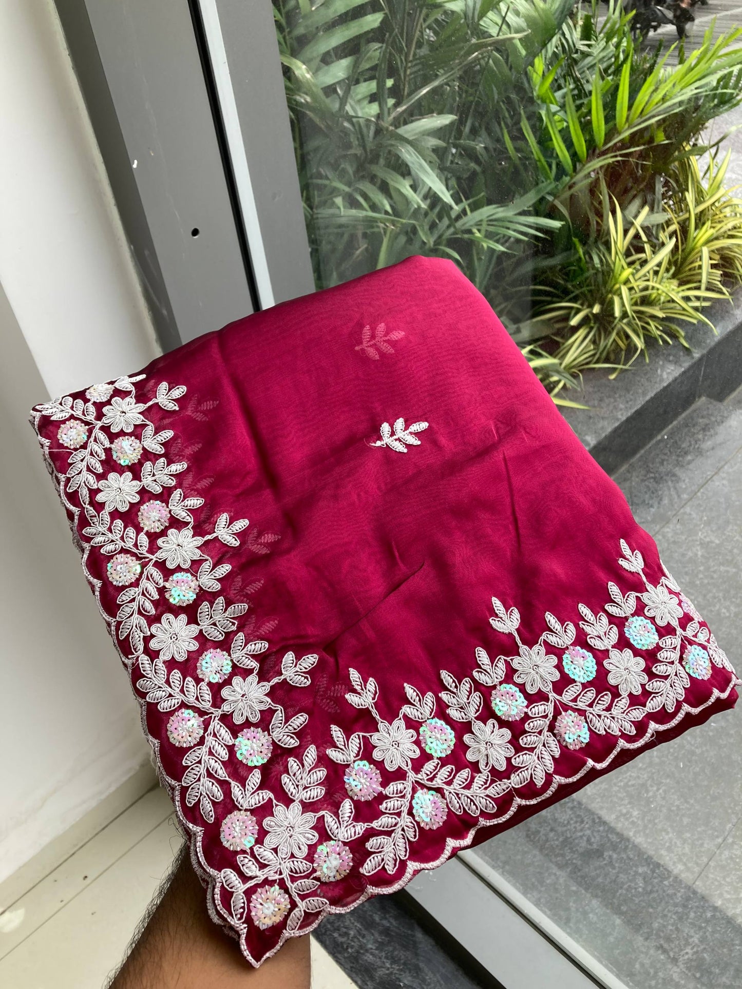 New Latest Party Wear Soft Rangoli  Silk Saree