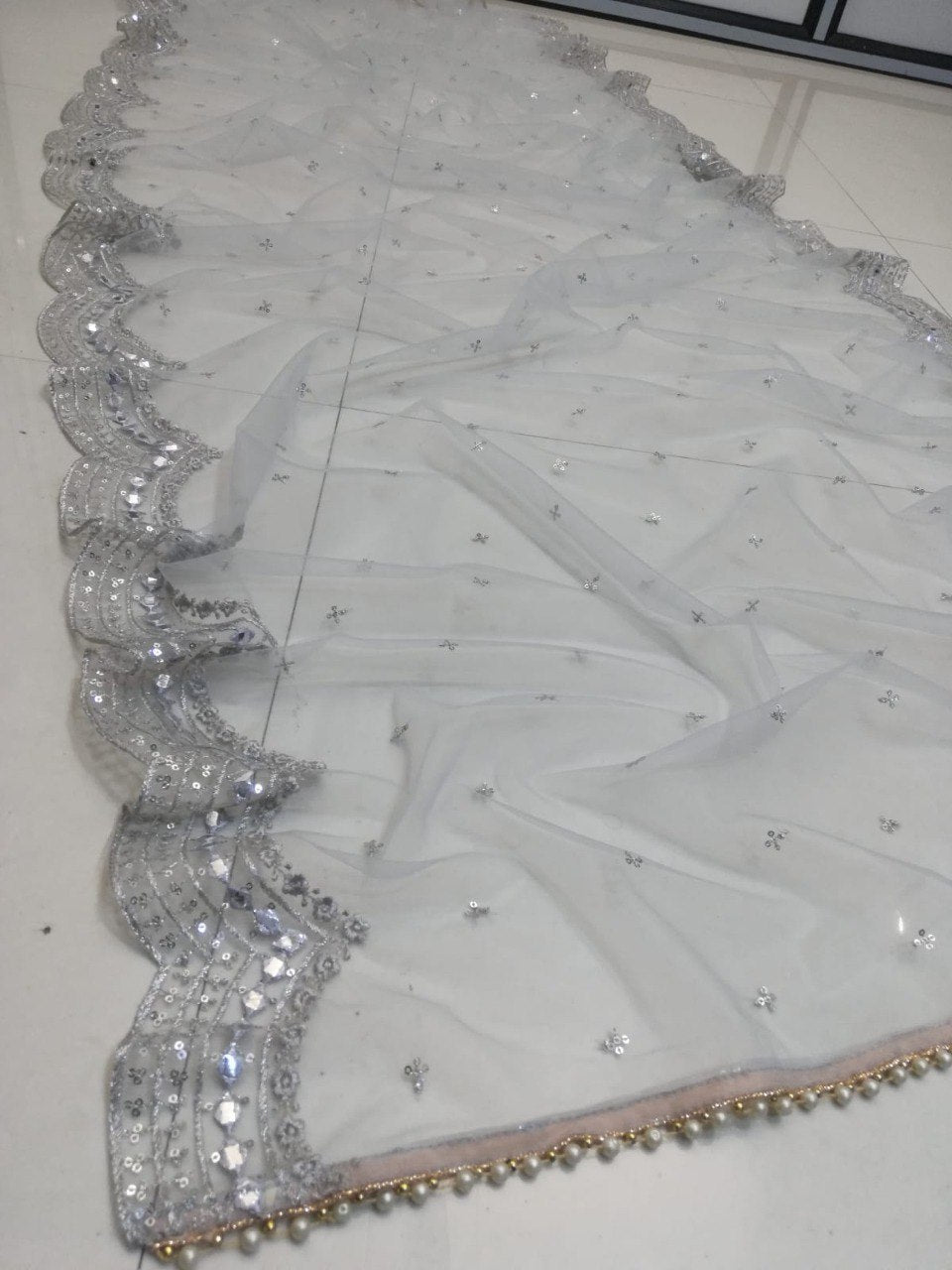 Light Grey Colour Fancy Designer Lehenga Choli With Net Dupatta