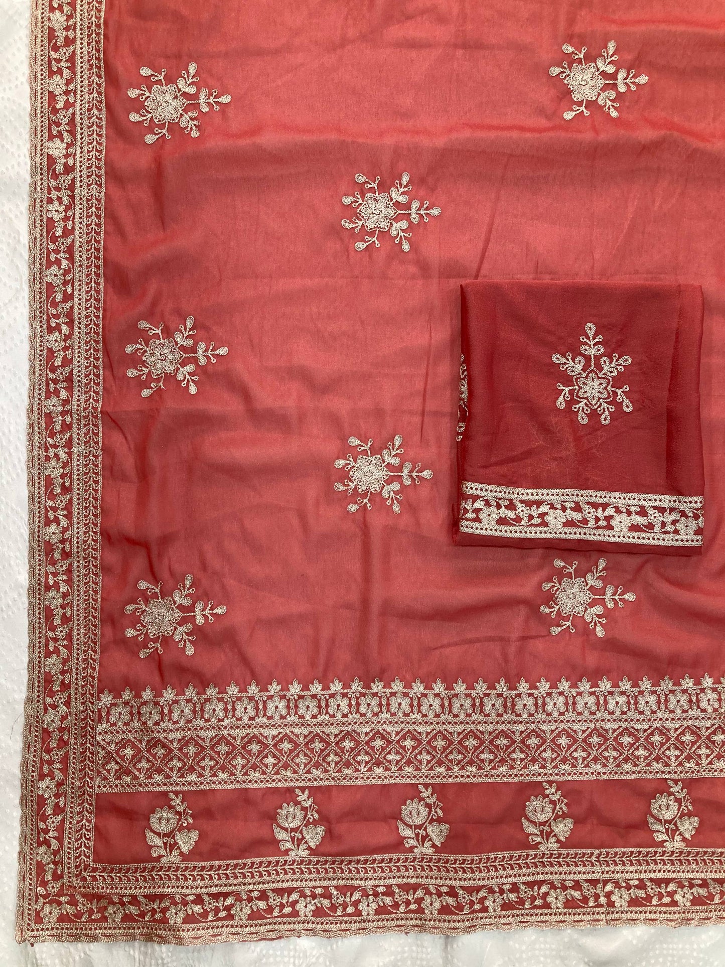Party Wear Soft Star Georgette Saree
