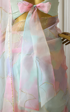 Load image into Gallery viewer, Multi Color Soft Organza Silk Hand Foil Print Saree Blouse For Women
