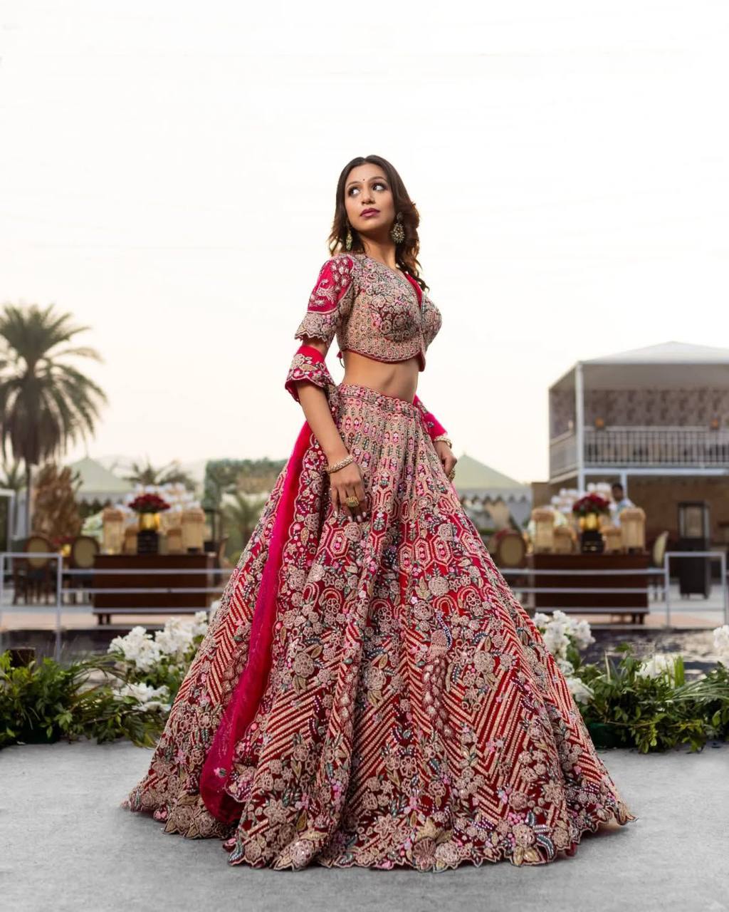 Twinkle Silk Codding Work Pink Colour Wedding Wear Lehenga Choli