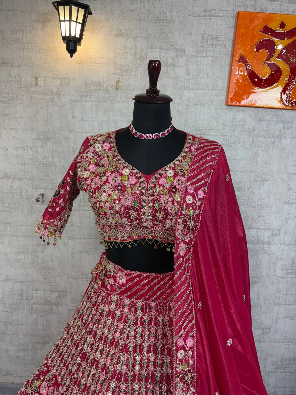 Twinkle Silk Codding Work Pink Colour Wedding Wear Lehenga Choli