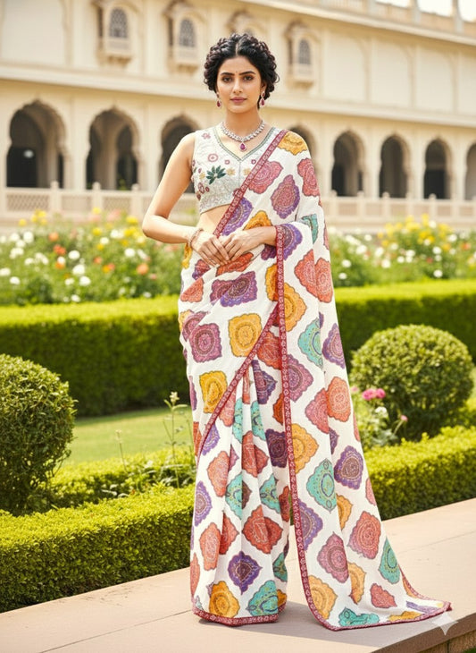 Wedding Wear Georgette Saree