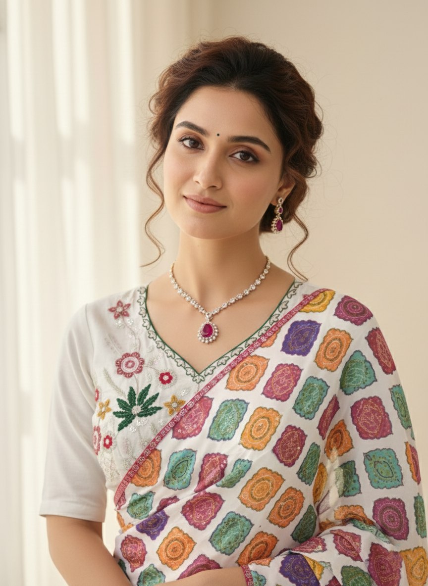Wedding Wear Georgette Saree
