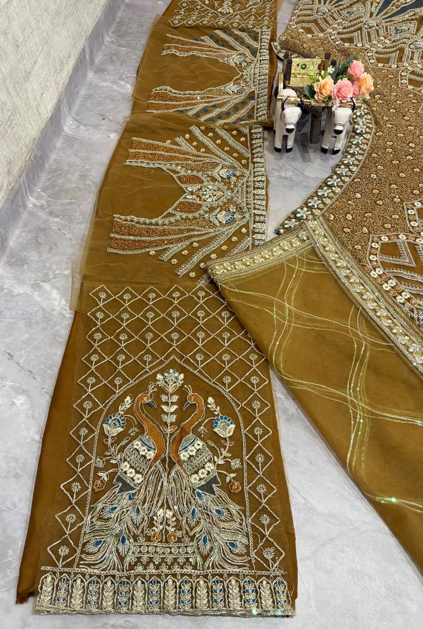 Soft Net Codding Worked Designer Wedding Wear Lehenga Choli