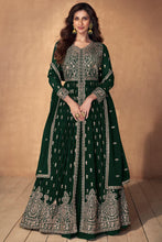 Load image into Gallery viewer, Party Wear Georgette Embroidered Long Anarkali Stitched Suit
