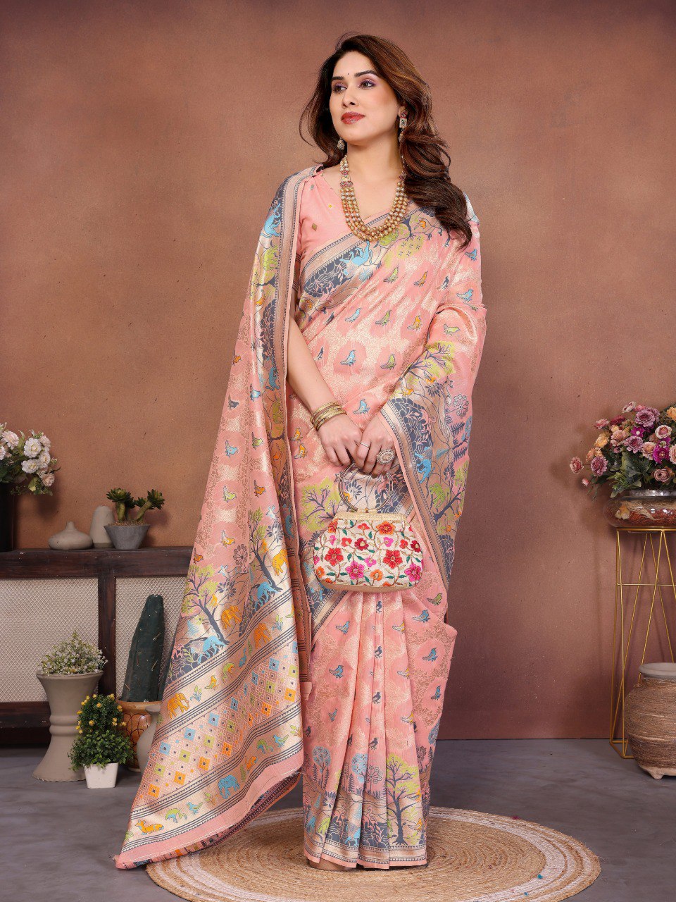 NEW PASHMINA WEAVING COLLECTION SAREE