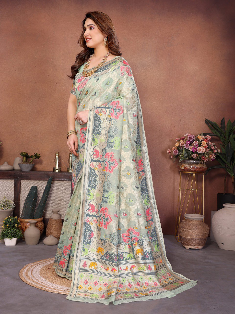 NEW PASHMINA WEAVING COLLECTION SAREE