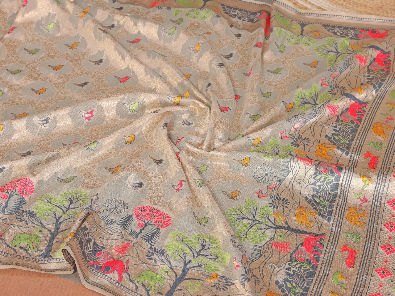 NEW PASHMINA WEAVING COLLECTION SAREE