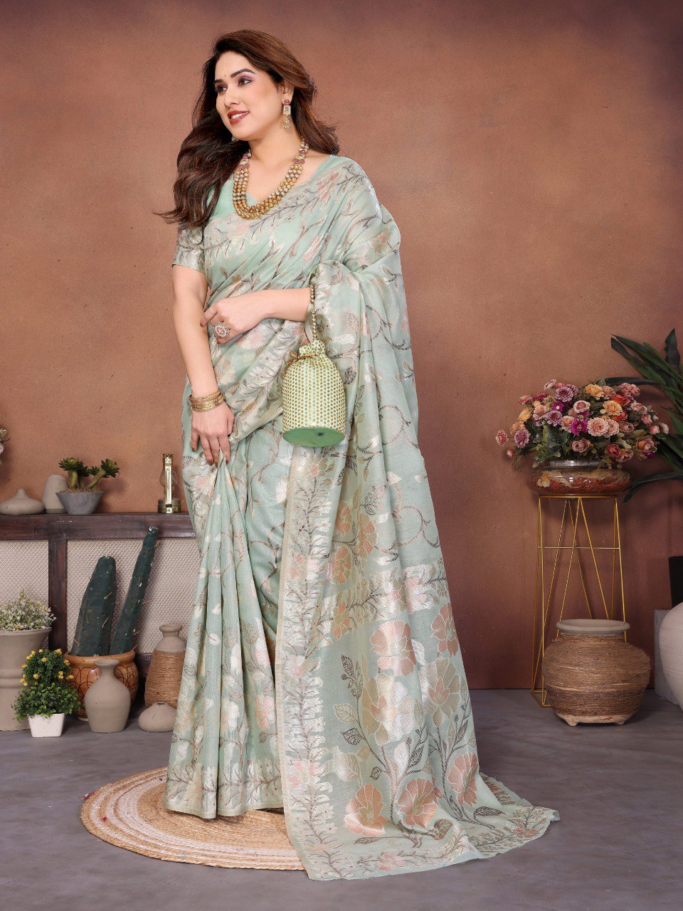 NEW PASHMINA WEAVING COLLECTION SAREE