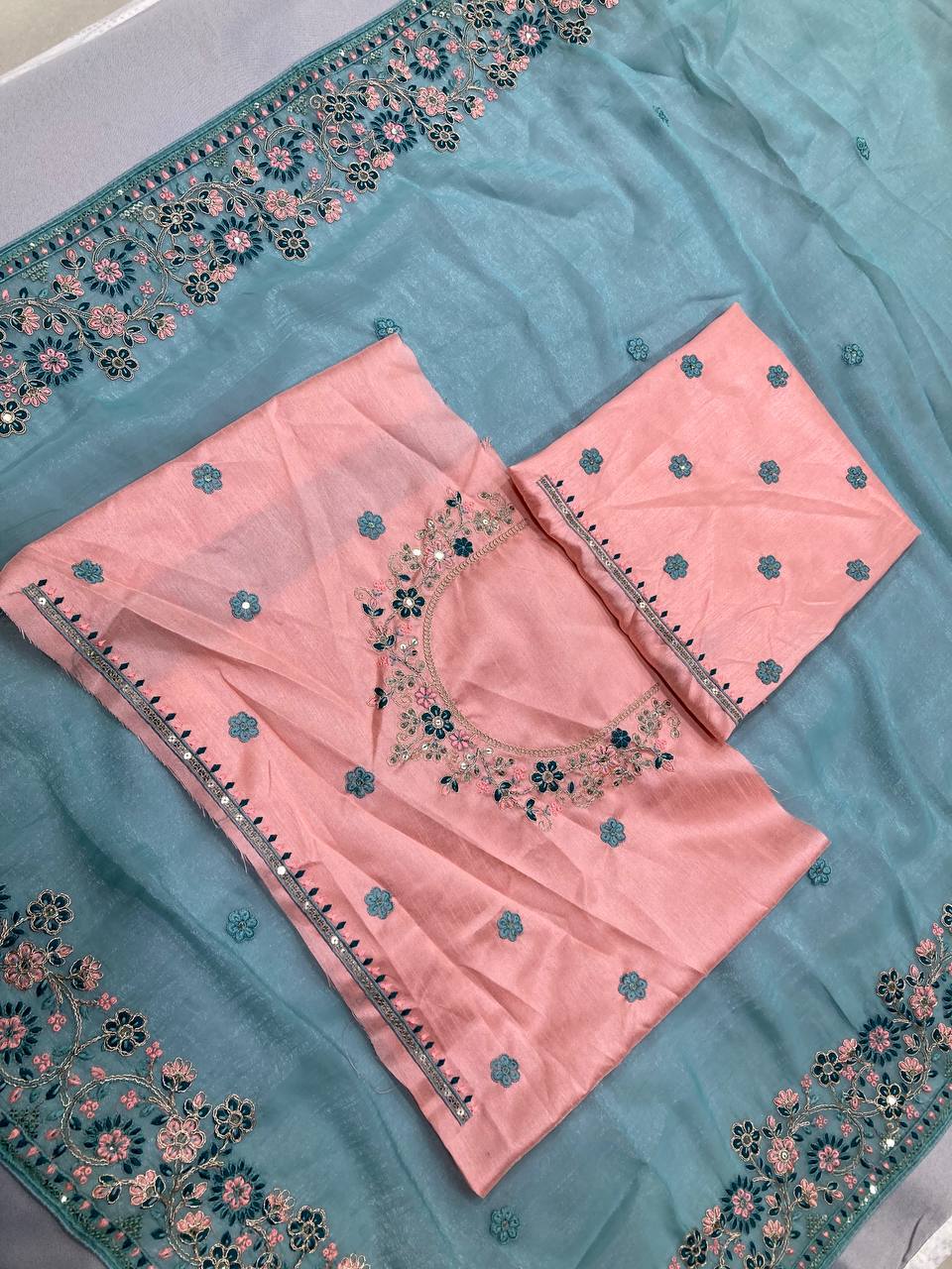 Wedding Wear Crunchy silk Saree