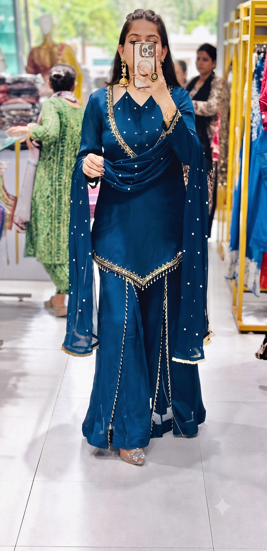 Festive Party Wear 3-Piece Suit Set