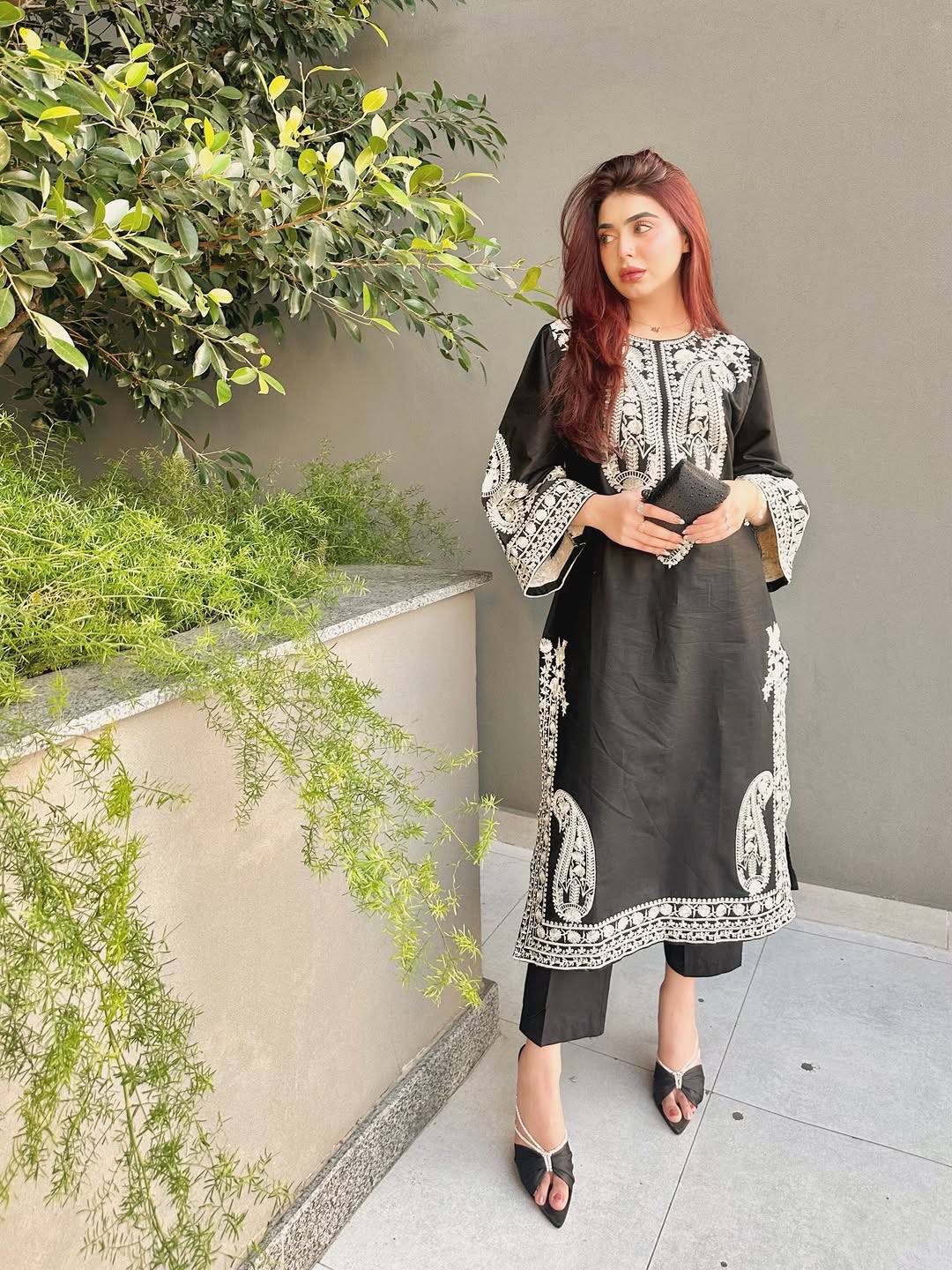 New Latest Designer Classic Embroidered Party Wear Suit Set
