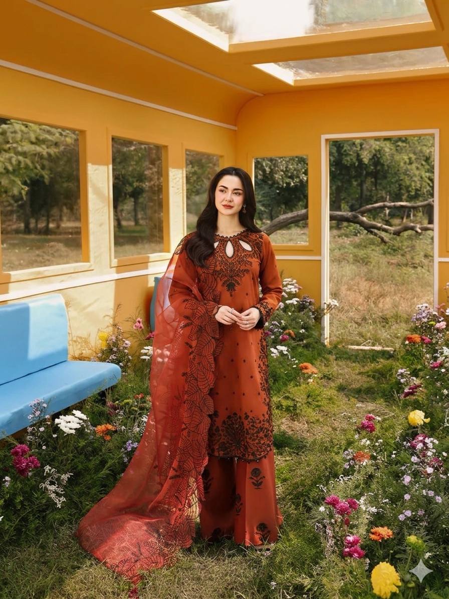 Women's New Trendy Stylish Kurta Sharara Set for Women