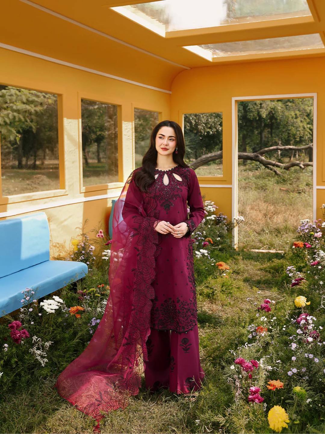 Women's New Trendy Stylish Kurta Sharara Set for Women